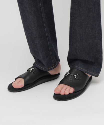 AVIREX×ISLAND SLIPPER MAP PATTERN BIT SLIDE SANDAL