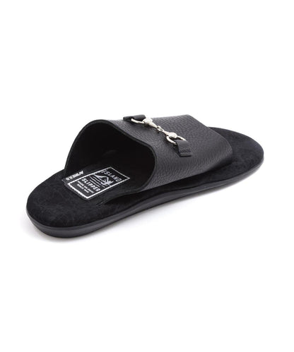 AVIREX×ISLAND SLIPPER MAP PATTERN BIT SLIDE SANDAL