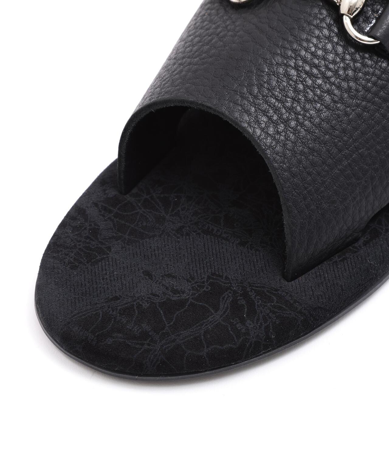 AVIREX×ISLAND SLIPPER MAP PATTERN BIT SLIDE SANDAL