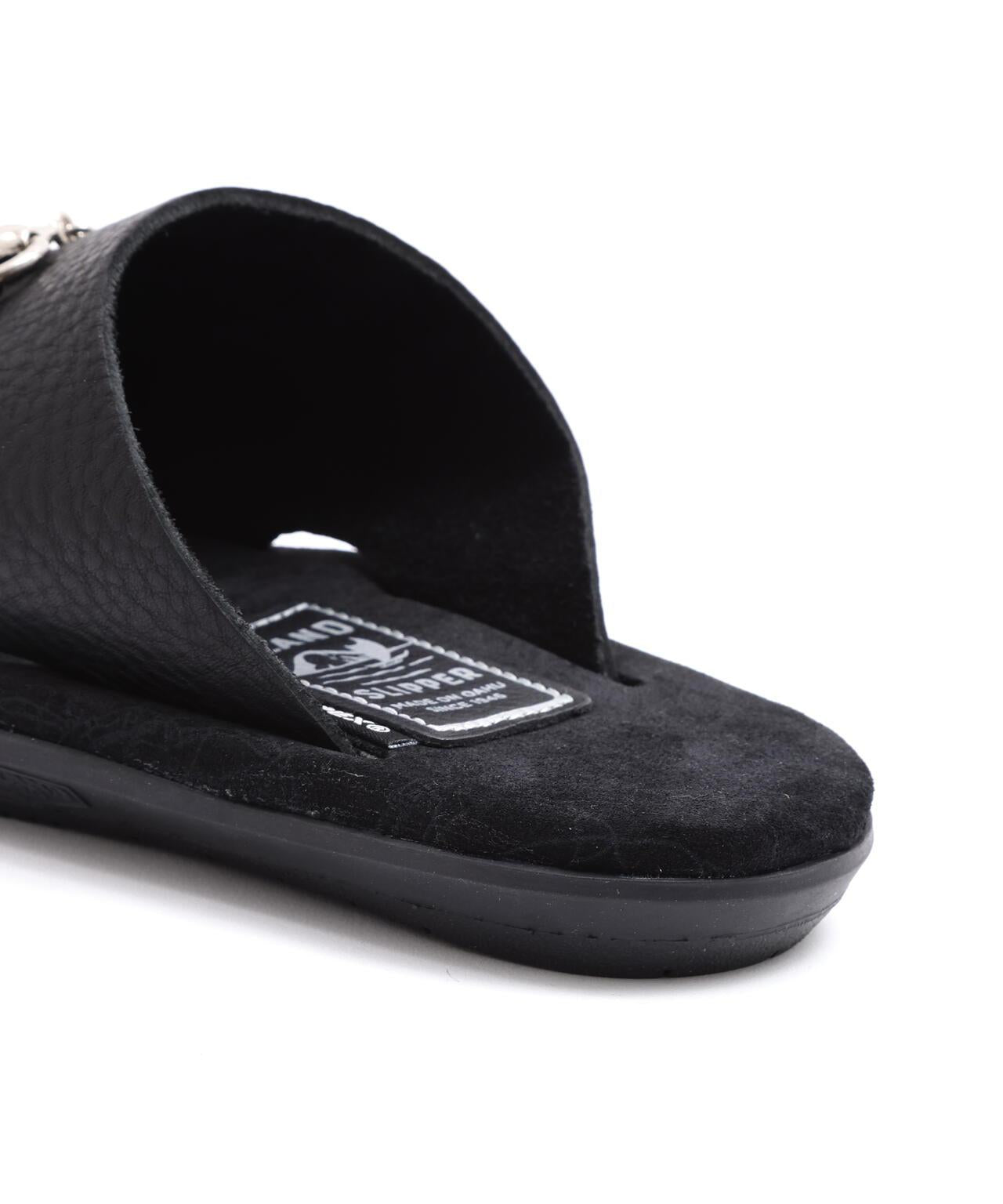 AVIREX×ISLAND SLIPPER MAP PATTERN BIT SLIDE SANDAL