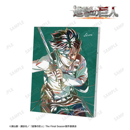 進擊的巨人（進擊的巨人） Ani-Art 第5彈 利威爾 F0號帆布畫板