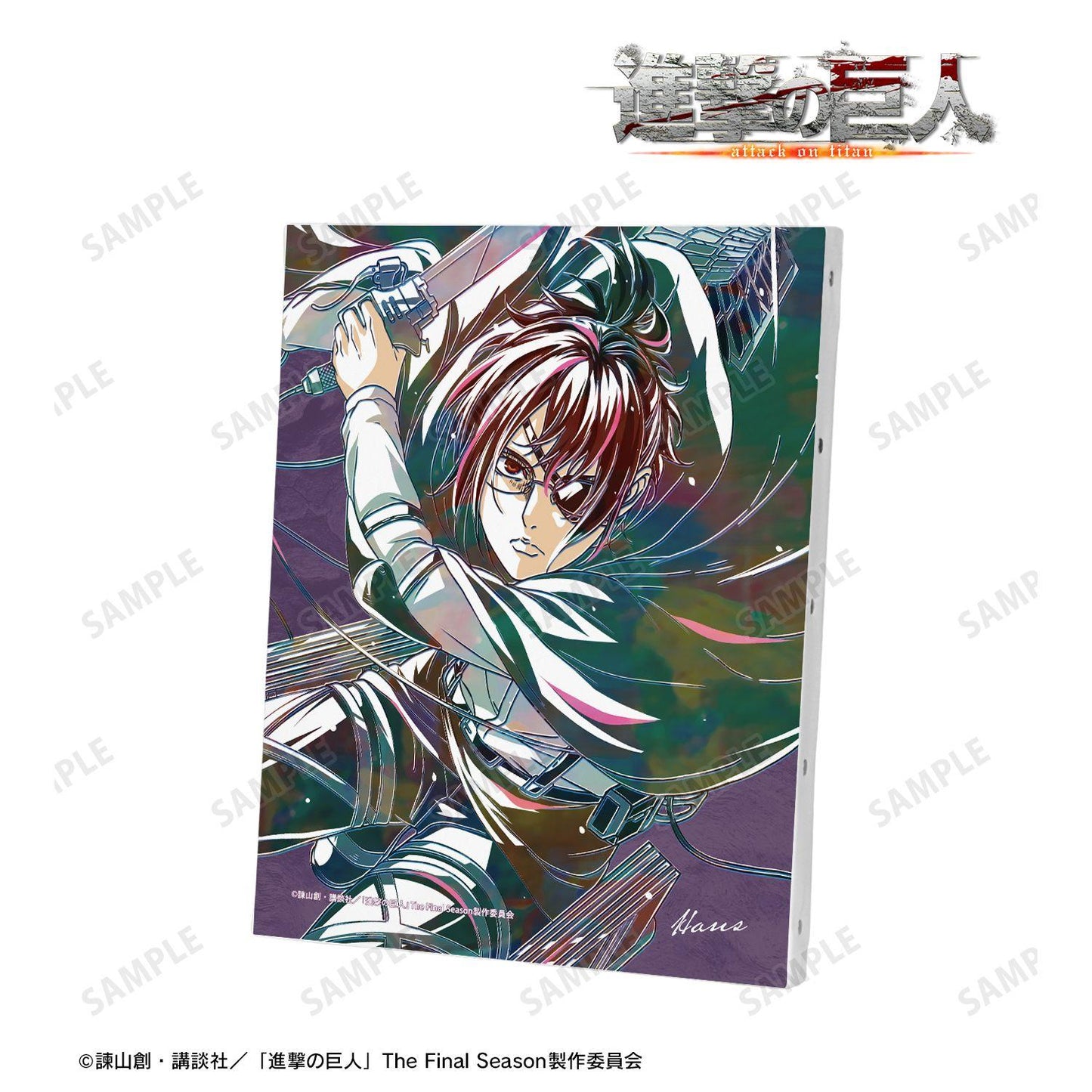 進擊的巨人（進擊的巨人） Ani-Art 第5彈 漢吉 F0號畫布板