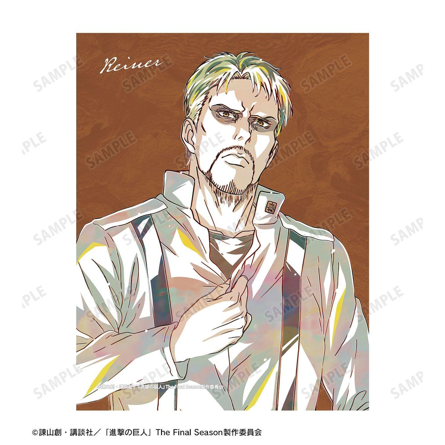 進擊的巨人 Ani-Art 第5彈 ライナー F0號畫布板