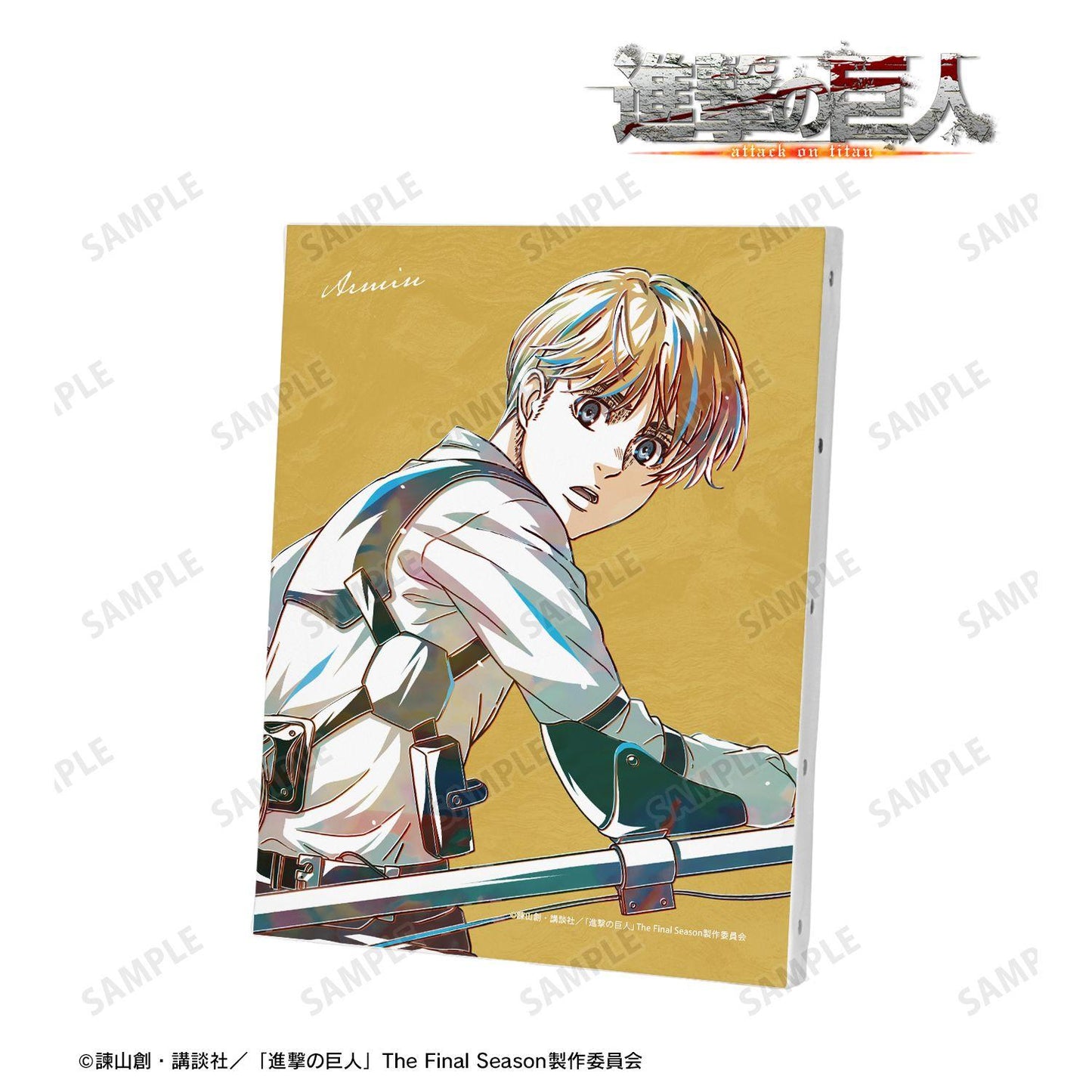 進擊的巨人（進擊的巨人） 阿爾敏 Ani-Art 第5彈 F0號畫布板