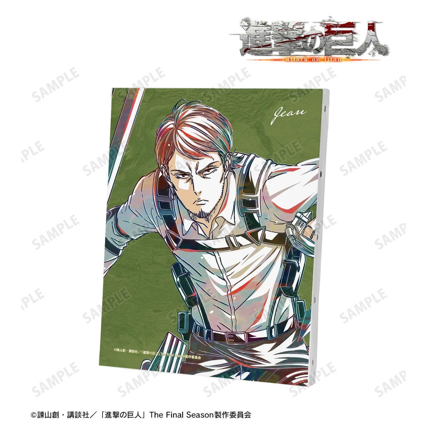 進擊的巨人 Ani-Art 第5彈 F0號帆布畫板