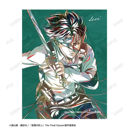 進擊的巨人（進擊的巨人） Ani-Art 第5彈 利威爾 F0號帆布畫板