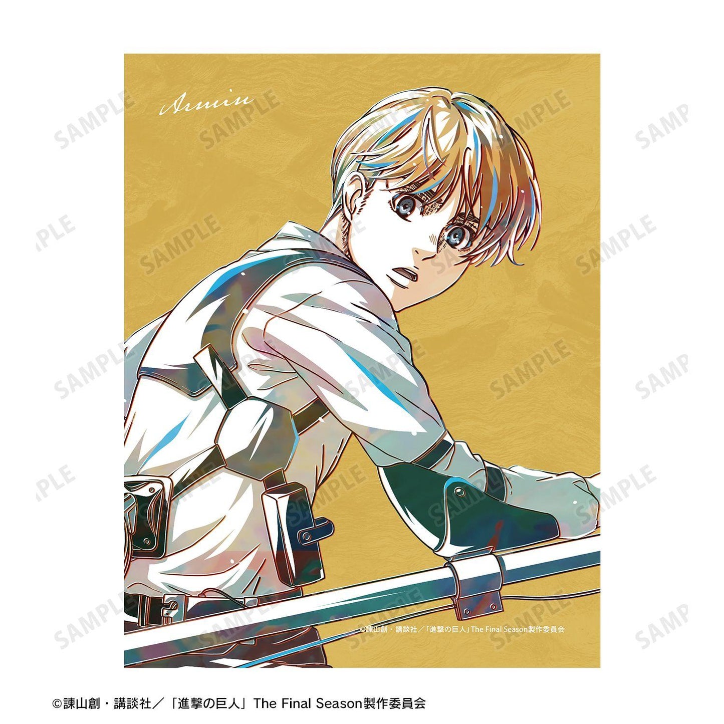 進擊的巨人（進擊的巨人） 阿爾敏 Ani-Art 第5彈 F0號畫布板