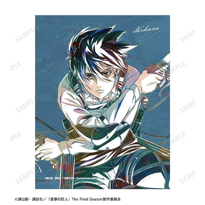 進擊的巨人（進擊的巨人） Ani-Art 第5彈 米卡莎 F0號畫布板