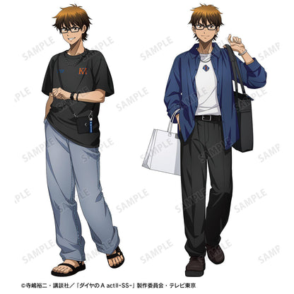鑽石王牌 actⅡ（鑽石王牌 actⅡ） -Second Season- 御幸一也 私服ver. 著用鑰匙扣 合成皮鑰匙扣