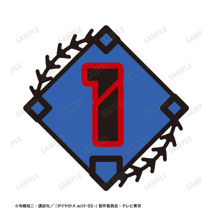 鑽石王牌 actⅡ（鑽石王牌 actⅡ） -Second Season- 澤村榮純 私服・購物ver. 刺繡BIG廓形T恤 L碼