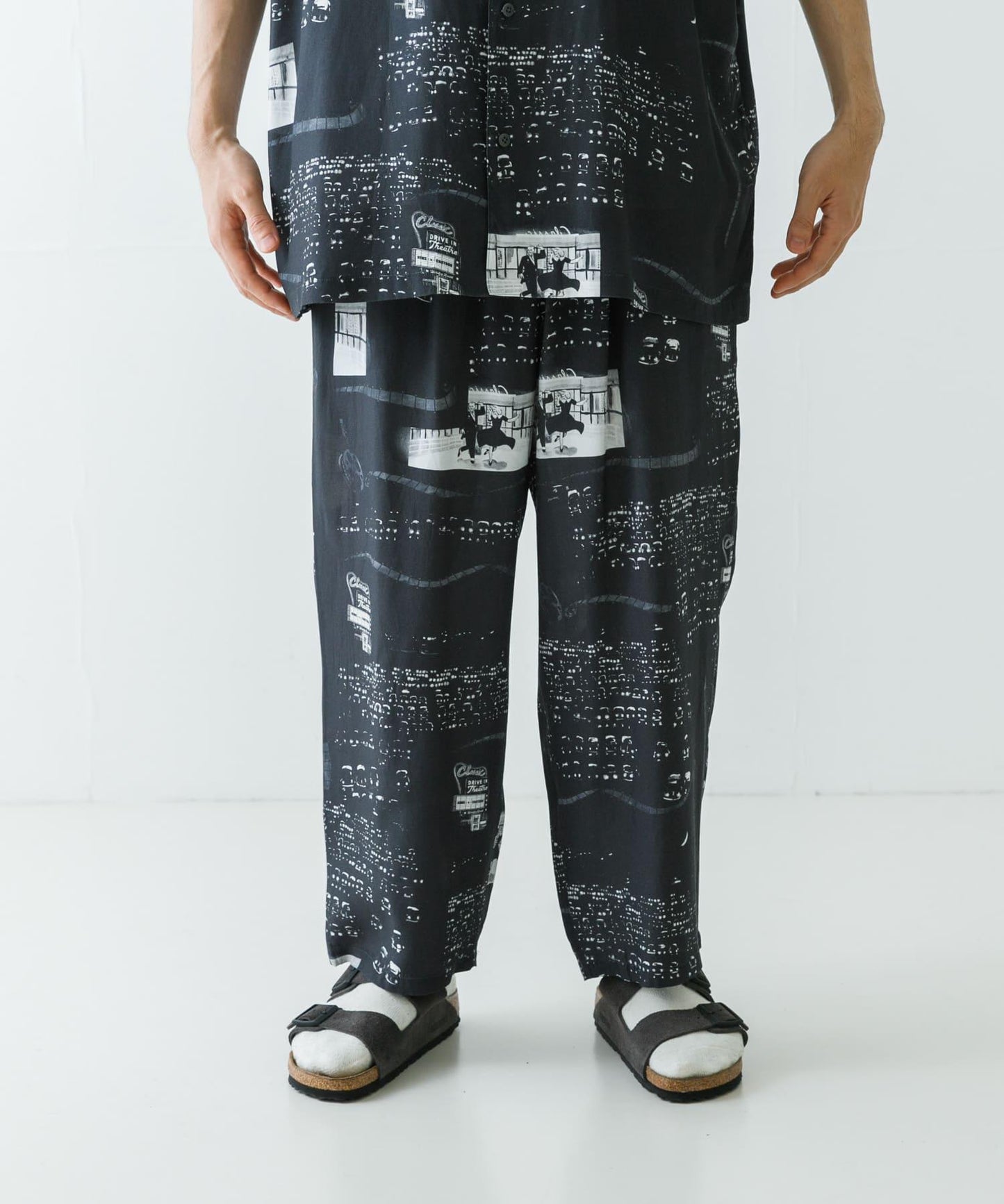 PORTER CLASSIC ALOHA PANTS DRIVEIN THEATER