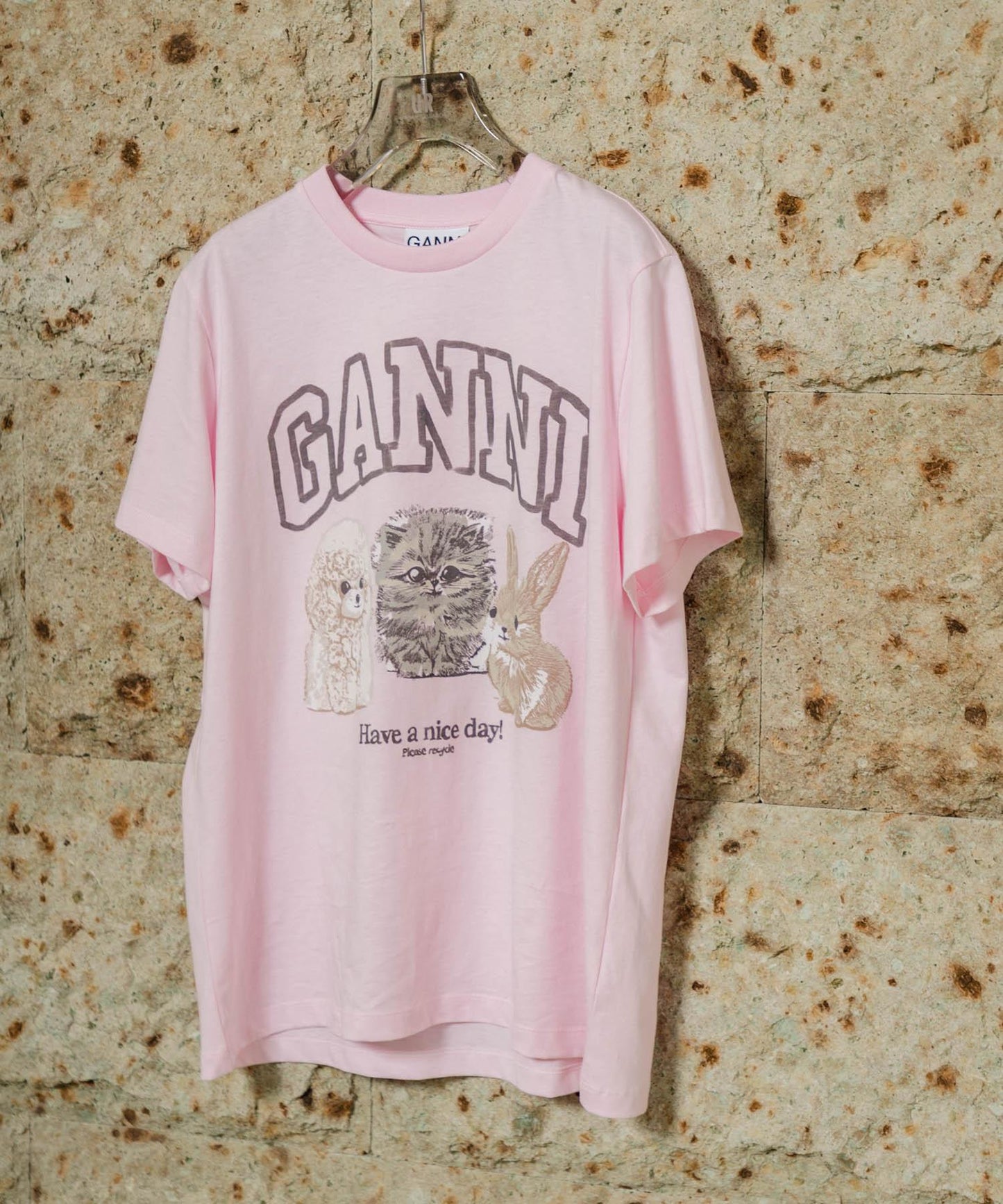 GANNI EXCLUSIVE RELAXED T-SHIRTS