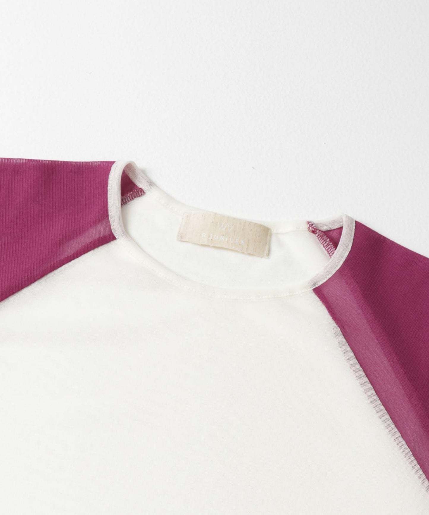 R JUBILEE SHEER NET BASEBALL T-SHIRTS