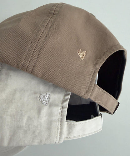 UV防曬愛心刺繡棒球帽