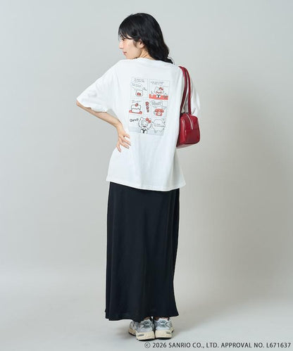 HELLO KITTY 矇眼漫畫印花T恤