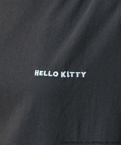 HELLO KITTY 矇眼漫畫印花T恤