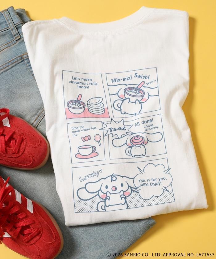 CINNAMOROLL 漫畫印花T恤