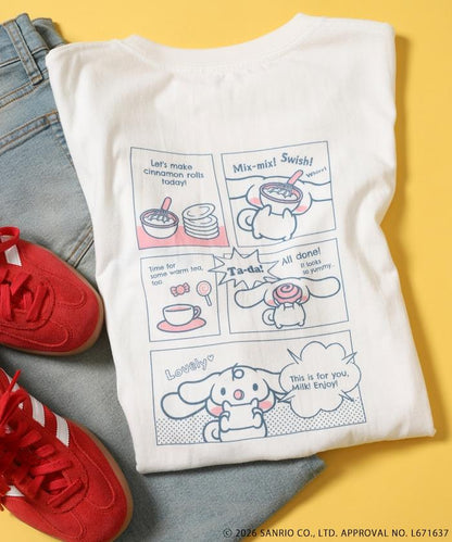 CINNAMOROLL 漫畫印花T恤