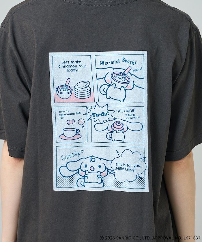 CINNAMOROLL 漫畫印花T恤