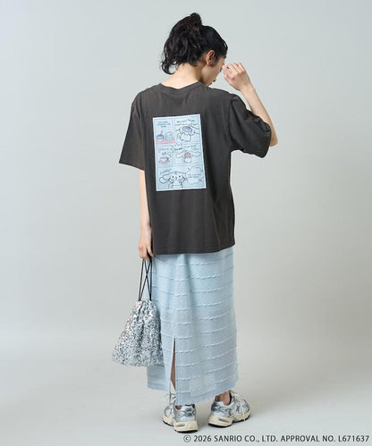 CINNAMOROLL 漫畫印花T恤