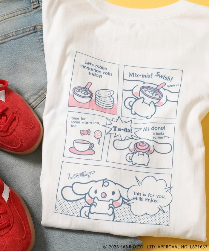 CINNAMOROLL 漫畫印花T恤