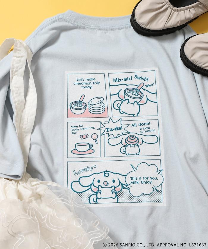 CINNAMOROLL 漫畫印花T恤