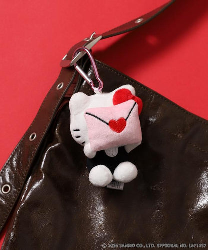 HELLO KITTY 矇眼毛絨掛件