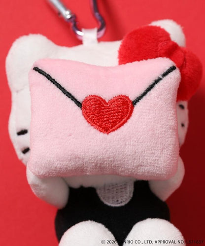 HELLO KITTY 矇眼毛絨掛件