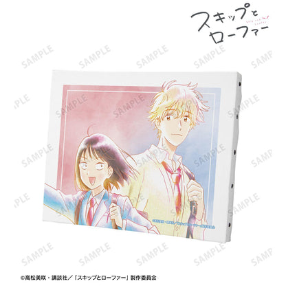 《跳躍和樂福鞋》 巖倉美津未&志摩聰介 Ani-Art aqua label F0號畫布板 ver.B
