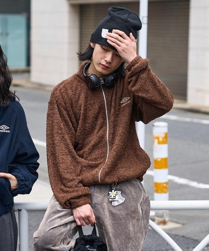 umbro × FREAK'S STORE 聯名 圈圈紗 運動夾克