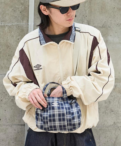 umbro × FREAK'S STORE 聯名 法蘭絨 迷你波士頓包
