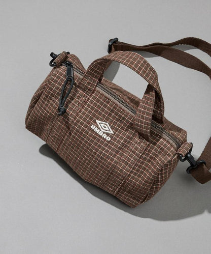 umbro × FREAK'S STORE 聯名 法蘭絨 迷你波士頓包