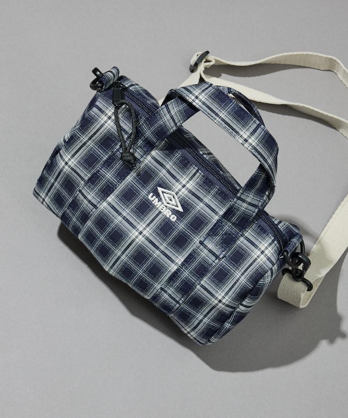 umbro × FREAK'S STORE 聯名 法蘭絨 迷你波士頓包