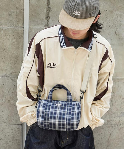 umbro × FREAK'S STORE 聯名 法蘭絨 迷你波士頓包