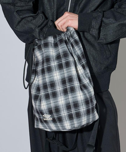 umbro × FREAK'S STORE 聯名 法蘭絨 可收納 迷你包