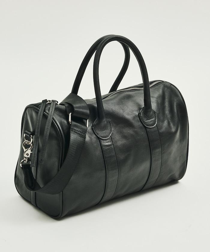 2way Leather Boston Bag