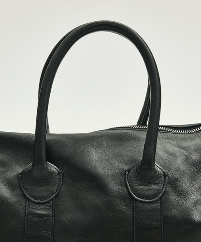 2way Leather Boston Bag