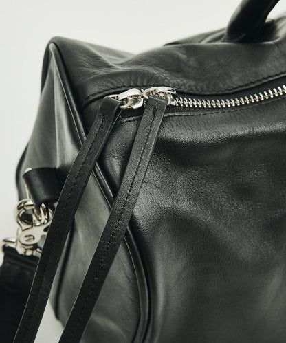 2way Leather Boston Bag