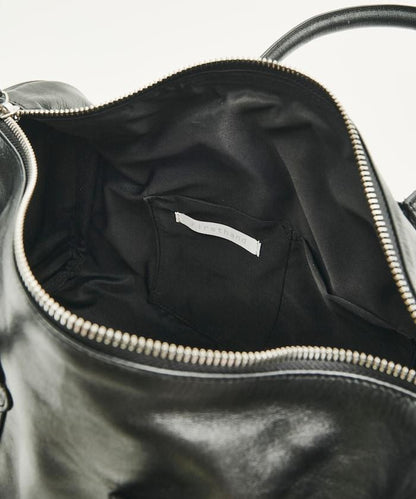 2way Leather Boston Bag