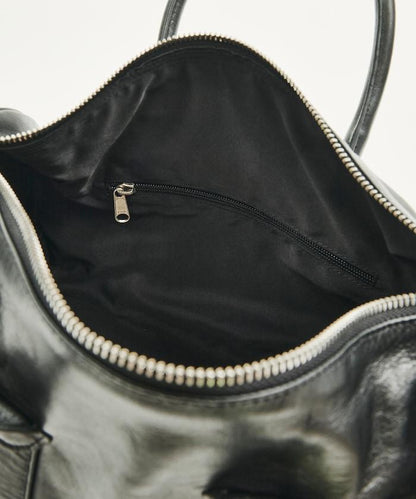 2way Leather Boston Bag