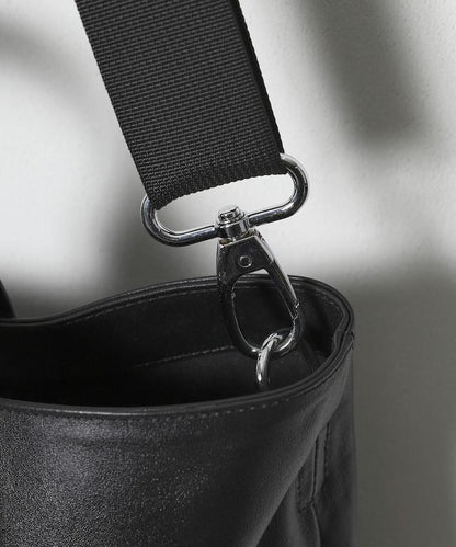 COW LEATHER 2WAY TOTE BAG