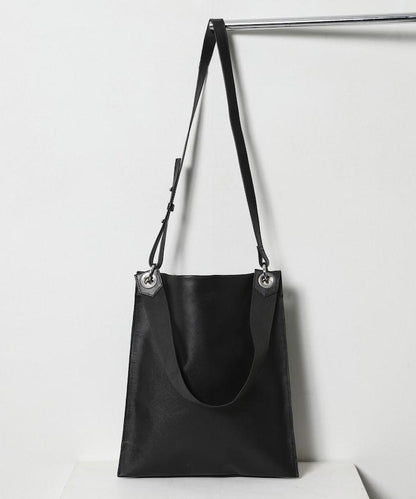 COW LEATHER 2WAY SHOULDER BAG