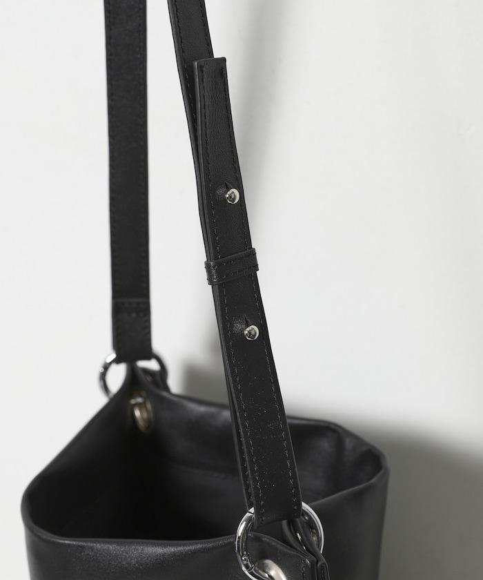 COW LEATHER 2WAY SHOULDER BAG