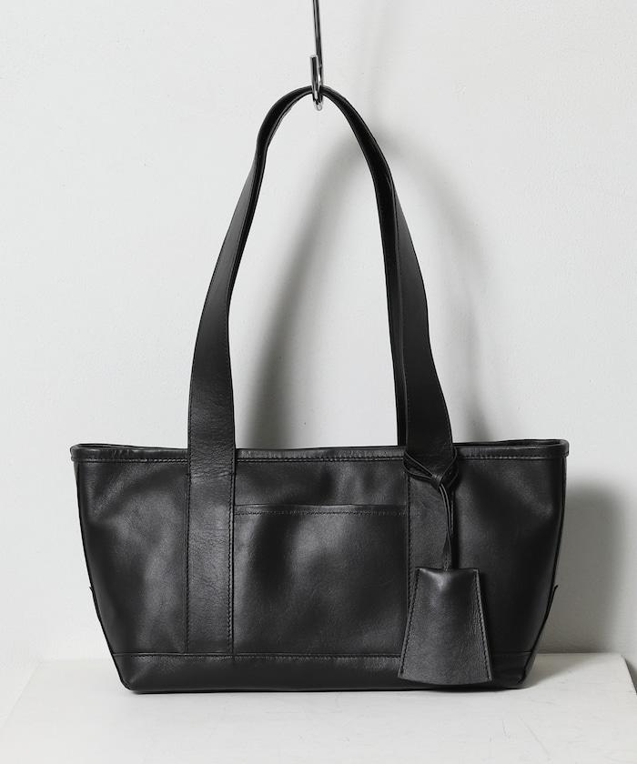 COW LEATHER WIDE TOTE BAG 寬幅托特包