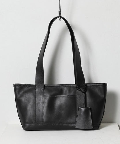 COW LEATHER WIDE TOTE BAG 寬幅托特包