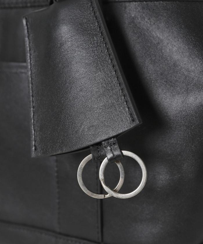 COW LEATHER WIDE TOTE BAG 寬幅托特包