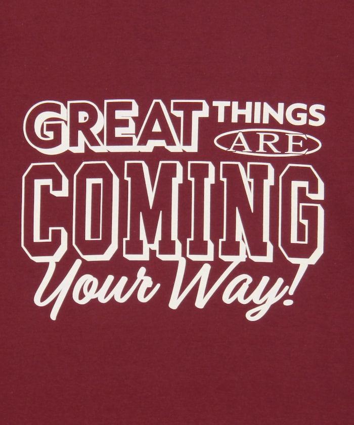 Great Things 標語T恤
