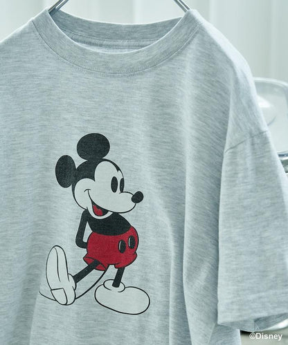 【MICKEY MOUSE】 Leopard T恤/米奇老鼠
