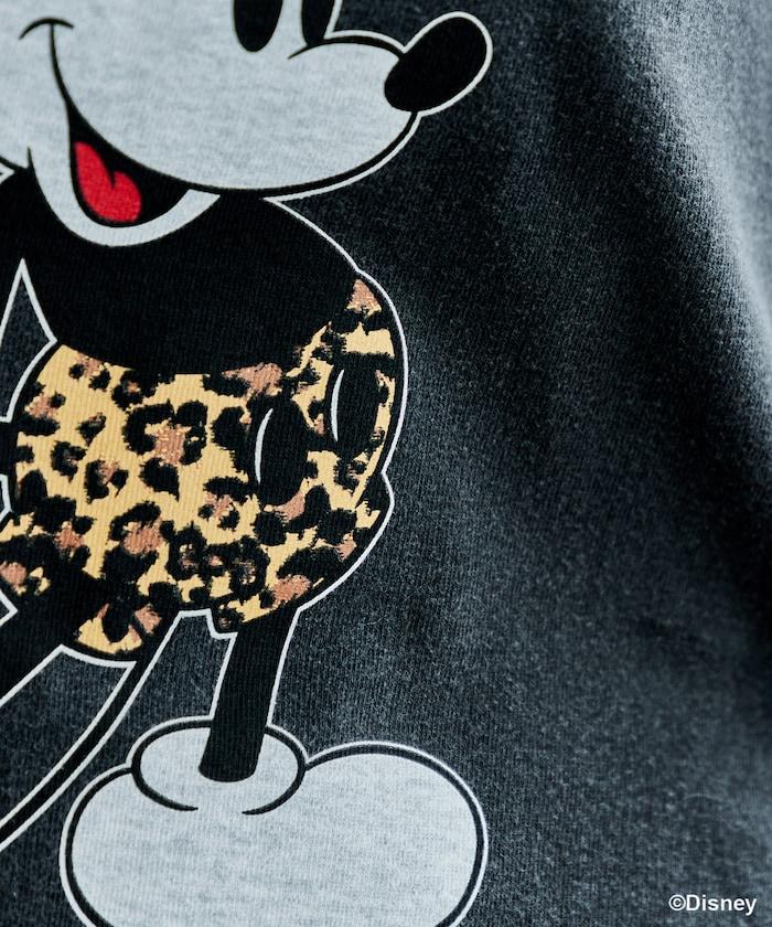 【MICKEY MOUSE】 Leopard T恤/米奇老鼠