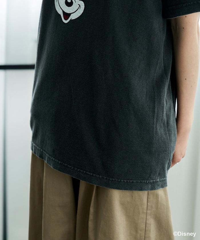 【MICKEY MOUSE】 Leopard logo T恤/米奇老鼠